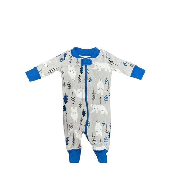 Moon and Back by Hanna Andersson Coverall, Size 50cm | 0-3Mos - Picture 1 of 4
